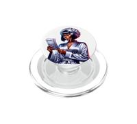 Elle est finie. Sarcastique impertinente Sista Idiote Qui est finie. PopSockets PopGrip pour MagSafe
