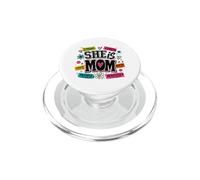 Elle est Maman Forte, aimée et Belle Affirmation PopSockets PopGrip pour MagSafe