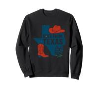 Elle est Originaire du Texas, Wildflower Bluebonnet Texas et Trending Sweatshirt