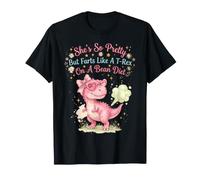 Elle est si Jolie mais Elle pète comme Un T-Rex sur Un régime de Haricots T-Shirt