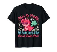 Elle est si Jolie mais Elle pète comme Un T-Rex sur Un régime de Haricots T-Shirt