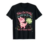Elle est si Jolie mais Elle pète comme Un T-Rex sur Un régime de Haricots T-Shirt