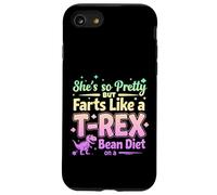 Elle est si Jolie mais pète comme Un T-Rex sur Un régime de Haricots Coque pour iPhone SE (2020) / 7/8