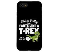 Elle est si Jolie mais pète comme Un T-Rex sur Un régime de Haricots Coque pour iPhone SE (2020) / 7/8