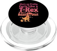 Elle est si Jolie mais pète comme Un T-Rex sur Un régime de Haricots PopSockets PopGrip pour MagSafe
