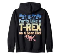 Elle est si Jolie mais pète comme Un T-Rex sur Un régime de Haricots Sweat à Capuche