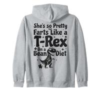 Elle est si Jolie mais pète comme Un T-Rex sur Un régime de Haricots Sweat à Capuche