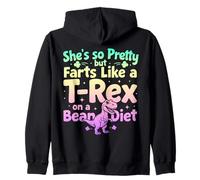 Elle est si Jolie mais pète comme Un T-Rex sur Un régime de Haricots Sweat à Capuche