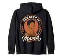 Elle l'obtient de sa Maman, Une Femme Noire, Une mère, Une Fille Sweat à Capuche