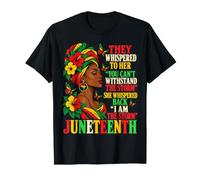 Elle Lui a chuchoté Que tu ne Peux Pas résister à la tempête T-Shirt