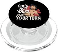 Elle n'est Pas À Toi, C'est Juste Ton Tour, Drôle De Fête PopSockets PopGrip pour MagSafe