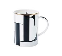 ELLE Passerelle Parisien Typo Tasse pour Café ou Thé 350 ml