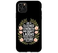 Elle Rit sans Crainte De l'avenir Chrétien Coque pour iPhone 11 Pro Max
