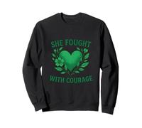 Elle s'est battue avec Courage et Conscience Sweatshirt