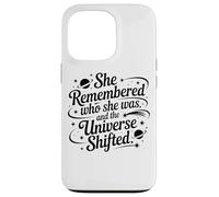 Elle s'est souvenue de Qui Elle était et l'univers a changé Coque pour iPhone 13 Pro