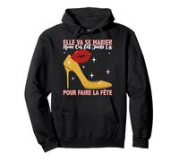 Elle Va Se Marier EVJF Future Mariée Fête Pré-Mariage Sweat à Capuche