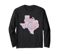 Elle Vient du Texas, Je Peux dire à Cowgirl Manche Longue