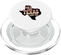 Elle Vient du Texas, Je Peux dire Que Le Texas est Fier des Femmes Cowgirl PopSockets PopGrip pour MagSafe