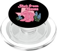 Elle Vient du Texas, Wildflower Bluebonnet Texas Love PopSockets PopGrip pour MagSafe