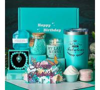 ELLECK - Cadeaux d'anniversaire pour femmes, ensemble de salle de bain joyeux anniversaire, paniers-cadeaux spa relaxants, idées pour femmes, elle, maman