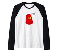 ElleFoot Pied éléphant Rouge Get in Where You Fit in Manche Raglan