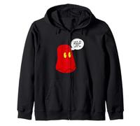 ElleFoot Pied éléphant Rouge Get in Where You Fit in Sweat à Capuche