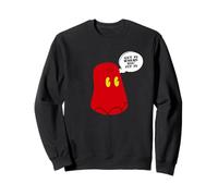 ElleFoot Pied éléphant Rouge Get in Where You Fit in Sweatshirt