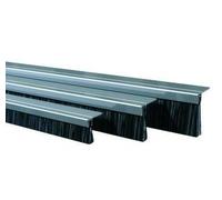 ELLEN - Bas de porte en aluminium avec brosse IBS 90° 36 mm - 300 cm - 0308804