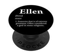 Ellen Définition Mignon Prénom personnalisé Ellen PopSockets PopGrip Adhésif