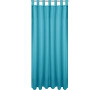 Ellen écharpe déco passants, 140x245 cm - Turquoise