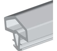 Ellen Profilé de butée de porte 0680,DIY Progr.EV noir,rainure 4 x feuillure 12mm,L 5mtr