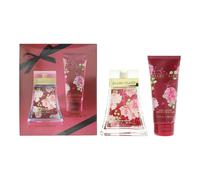 Ellen Tracy Classic Florals Red Sensational Photobox 2 Piece Gift Set For Women
