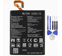 ELLENNE Batterie compatible avec LG BL-T36 K10 K11 2018 K30 BLT36 3000 MAH avec kit de démontage inclus