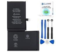 ELLENNE - Batterie pour Apple iPhone X de 2716 mAh avec kit tournevis inclus