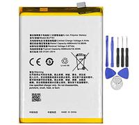 ELLENNE Batterie pour OPPO BLP781 A52 2020 5000 mAh avec kit d'outils