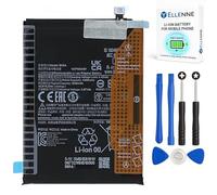 ELLENNE - Batterie pour Xiaomi POCO M3 PRO | Redmi Note 10 (5G) | Redmi 10 | BN5A | POCOPHONE 5000mAh avec kit tournevis inclus