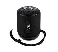 ELLENNE Enceinte portable Bluetooth rechargeable 10 W WATERPROOF Haut-Parleur FM TG129 (Noir)