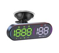 ELLENNE HUD Écran GPS Affichage Vitesse Voiture Moto Tachymètre Numérique G26