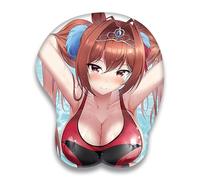 ELLENNE - Tapis de souris 3D en gel avec support pour poignet - GAMING MANGA ANIME JAPAN (Dessin 09)