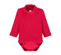 Ellepi Body de taille à manches longues chaud en coton pour nouveau-né, col roulé pour fille, enfant, mois, blanc, crème, rouge, bleu, gris, noir, bleu, rouge, 4 ans