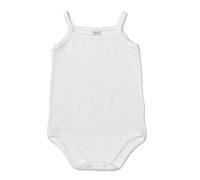Ellepi body en coton à épaules serrées fille blanc (Blanc, 2 ans)