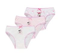 Ellepi Culotte Fille Minnie Slip Sous-vêtements Disney Fille Années Fille Coton Filles Doux Élastique Couleurs Enfants Cadeau Anniversaire Vêtements, Minnie., 2-3 ans