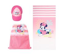 Ellepi Minnie et Mickey Mouse set mer serviette chapeau sac à dos Disney (Minnie )