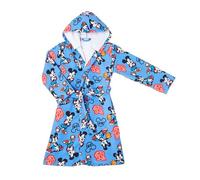Ellepi Peignoir Disney Minnie Mickey Mouse en microfibre coton feel, Mickey, 7-8 ans