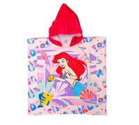 Ellepi peignoir mer poncho bébé Disney fille coton éponge Minnie Mouse Little Mermaid Cars (La petite sirène)