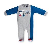 Ellepi Pyjama Bébé Sweat-Shirt Ours En Peluche 9m Multicolore