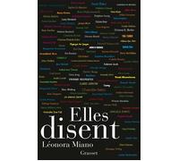 Elles disent - Léonora Miano - Grasset - broché - Essai
