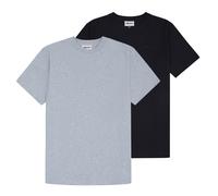 Elles Herren T-Shirt 2 Pack - ACCIANO, Manches Courtes, Col Rond, Logo, Coton...