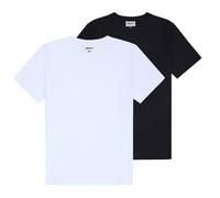 Elles Herren T-Shirt 2 Pack - ACCIANO, Manches Courtes, Col Rond, Logo, Coton...
