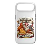 Elles Ont des Prénoms Évidemment Humour Poules Coque pour iPhone Air